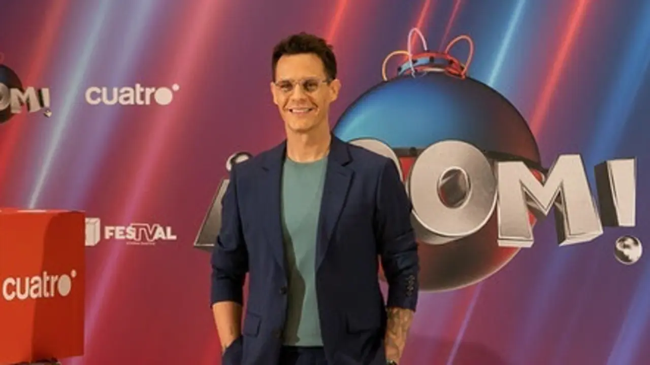 Christian G&aacute;lvez durante la presentaci&oacute;n de su programa. / EP
