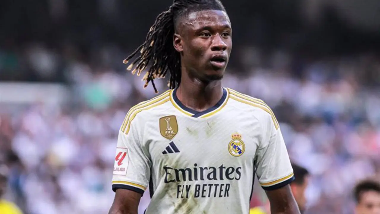 El jugador del Real Madrid, Eduardo Camvinga. / EP