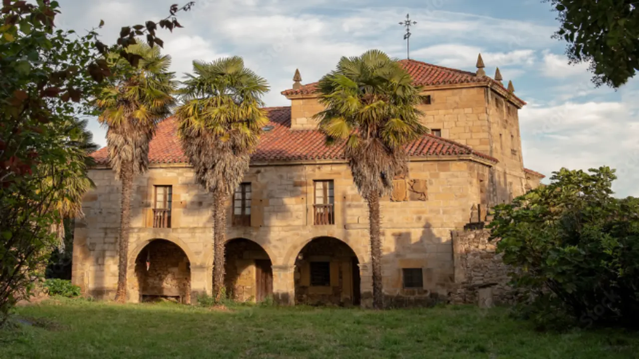 Mansi&oacute;n de los Ruiz Bustamante en Alceda de Cantabria. / A.S.