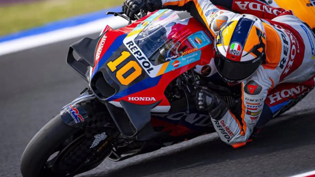 El piloto de moto GP, Luca Marini. / EP