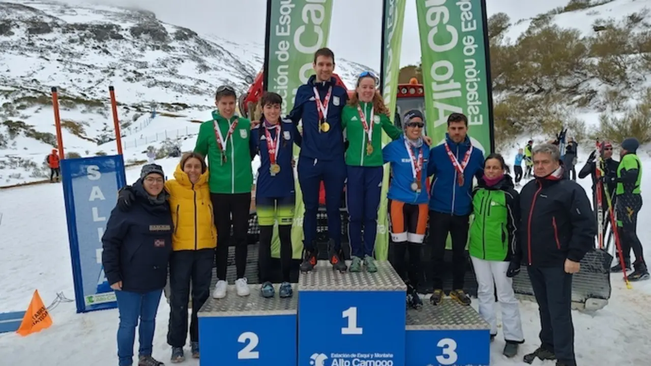 Podium Campeonato España  Triatlón 25. / A.E