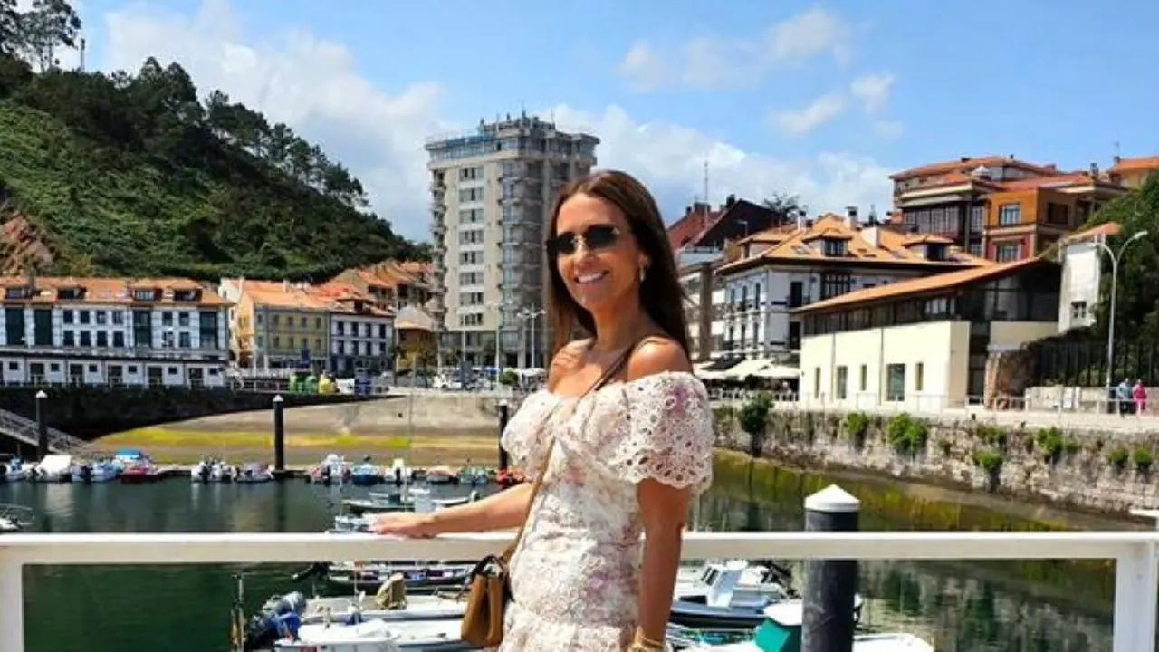 Paula Echevarr&iacute;a en una visita a Cand&aacute;s  Instagram @pau_eche