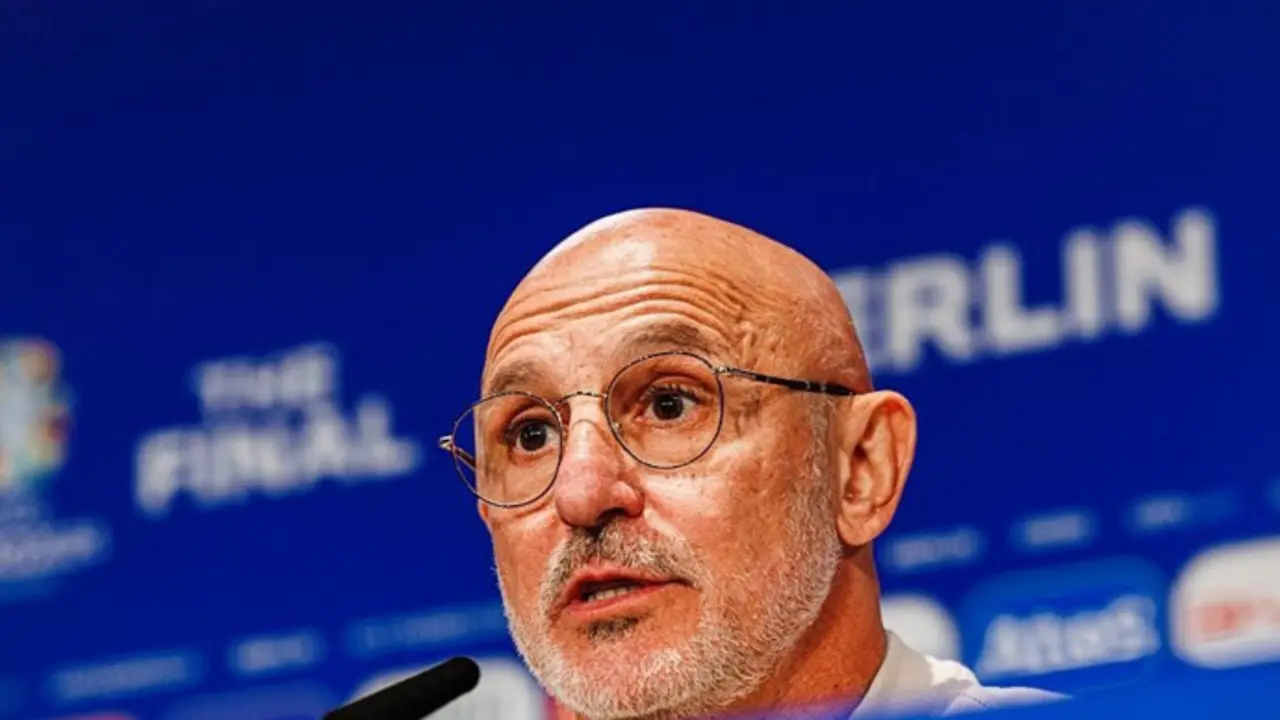 El t&eacute;cnico de la selecci&oacute;n espa&ntilde;ola de f&uacute;tbol, Luis de la Fuente. / EP