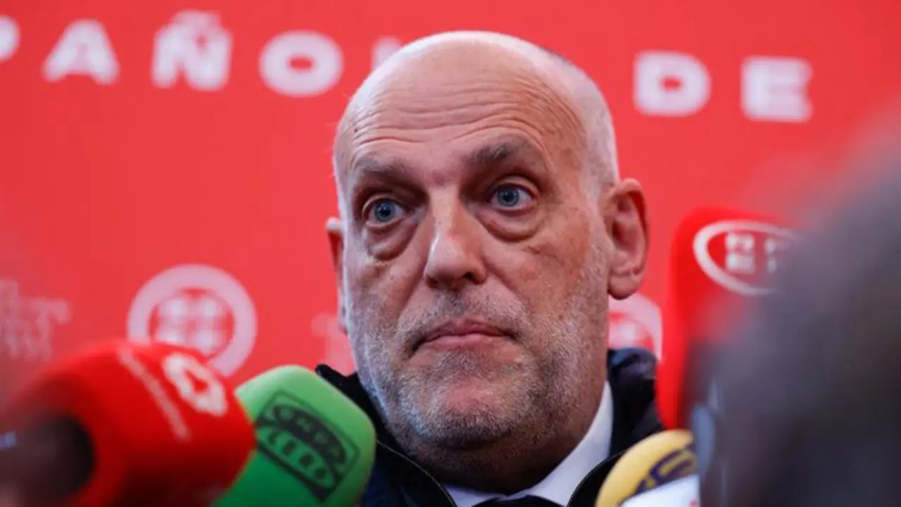 El presidente de LaLiga, Javier Tebas. / EP