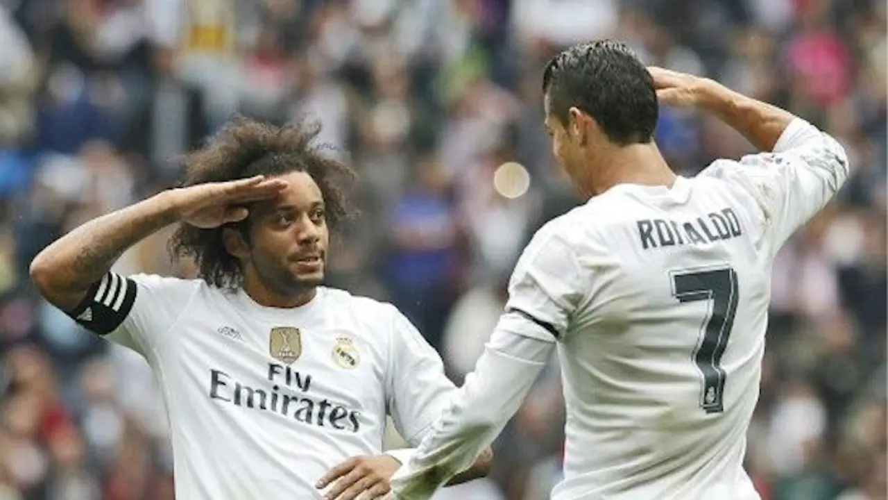 Marcelo y Cristiano.