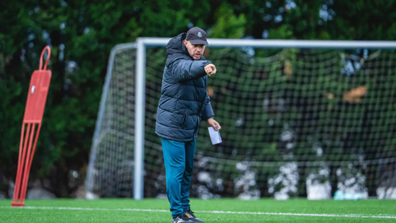 El t&eacute;cnico del Racing de Santander, Jos&eacute; Alberto. / RRC