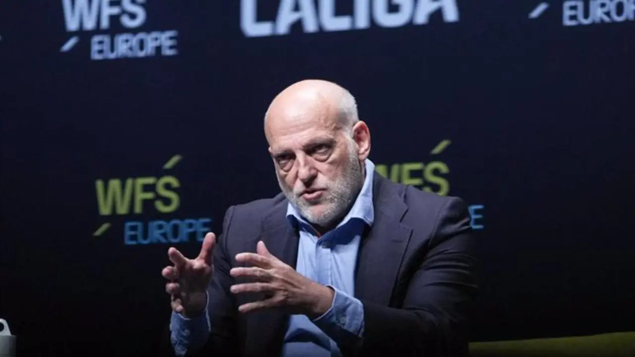 El presidente de LaLiga, Javier Tebas. / EP