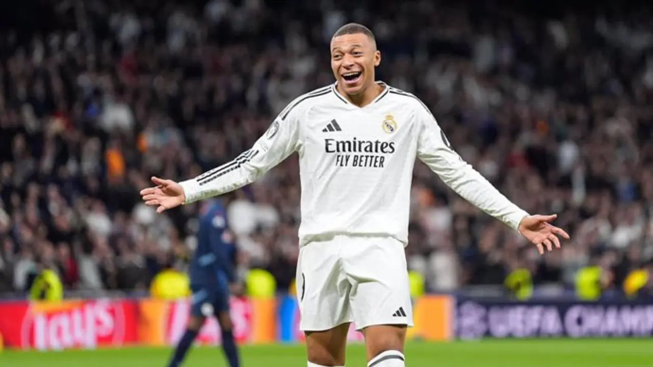 El delantero del Real Madrid, el franc&eacute;s Kylian Mbapp&eacute;. / EP