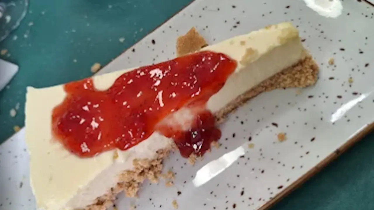Uno de los postres del restaurante. / A.E