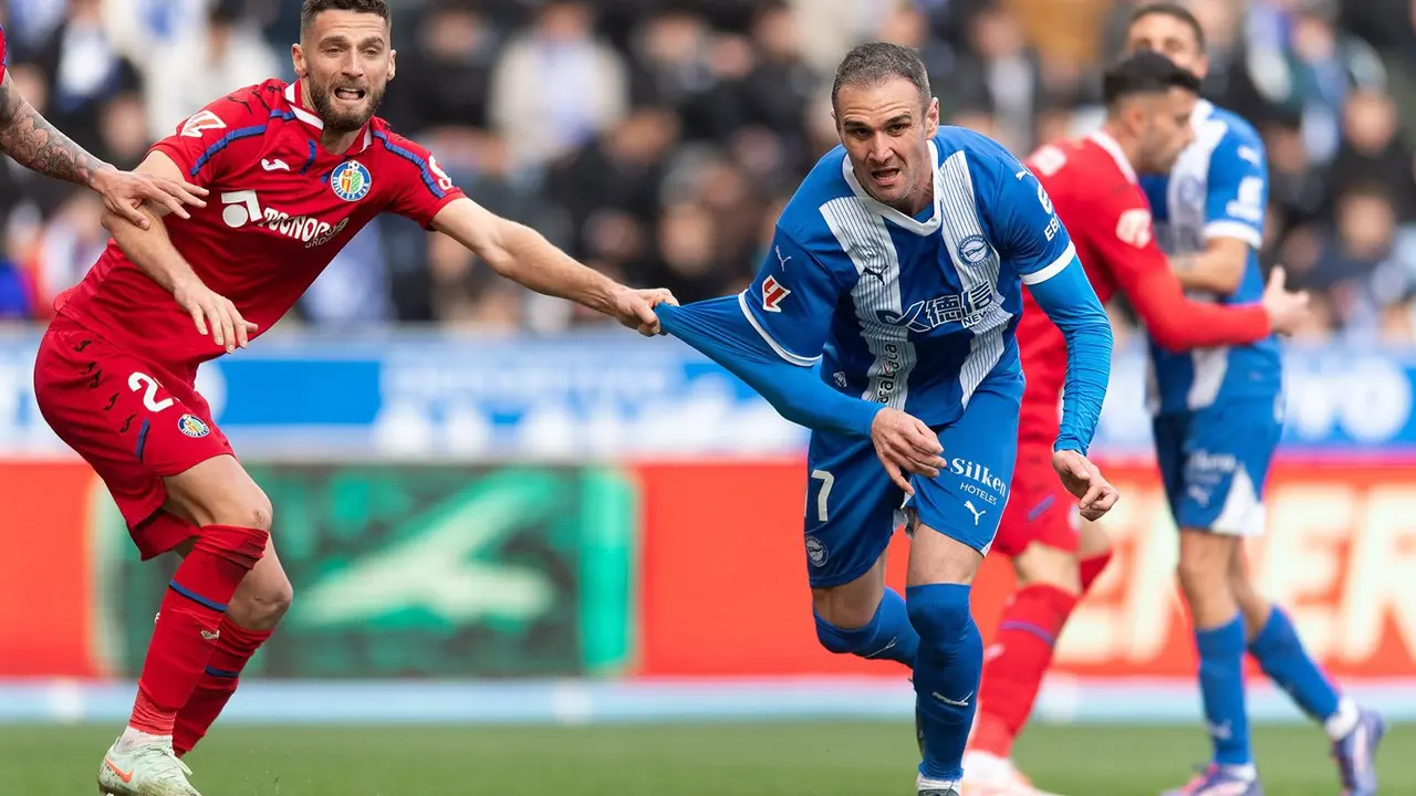 Partido disputado entre Alav&eacute;s y Getafe. / Alav&eacute;s