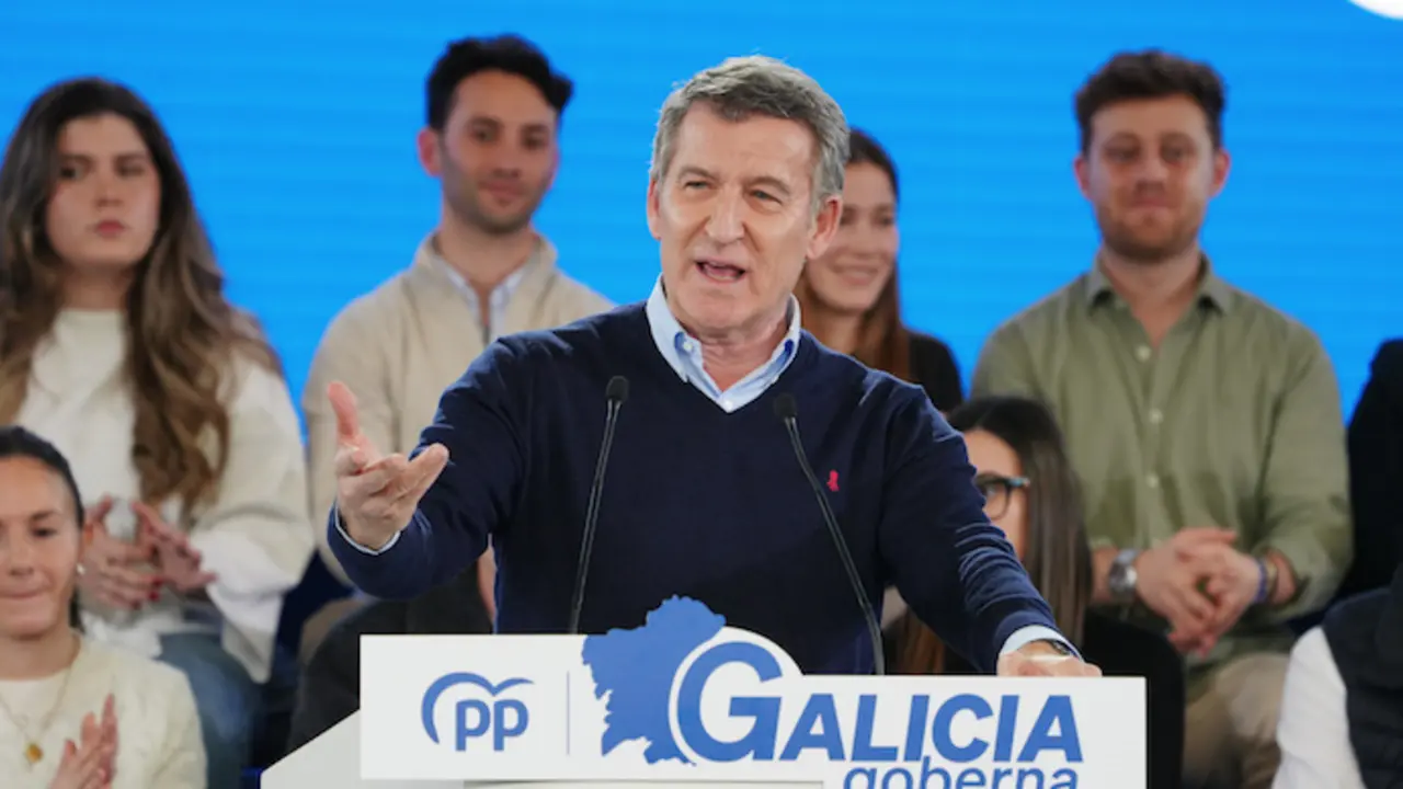 El presidente del Partido Popular, Alberto N&uacute;&ntilde;ez Feij&oacute;o. / EP
