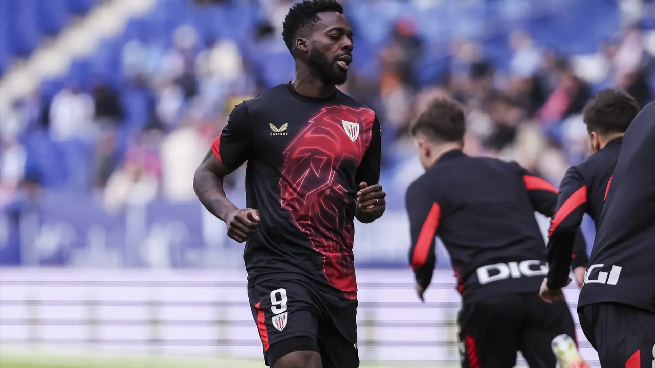 I&ntilde;aki Williams durante el partido frente al Espanyol. / EP