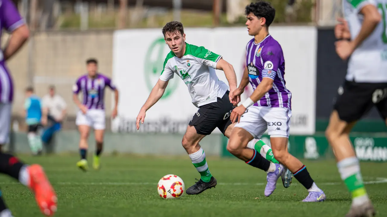 Partido disputado entre Rayo Cantabria y Valladolid Promesas. / RRC