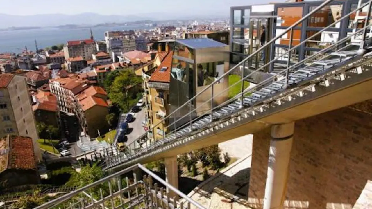 El funicular del R&iacute;o de la Pila. / A.E