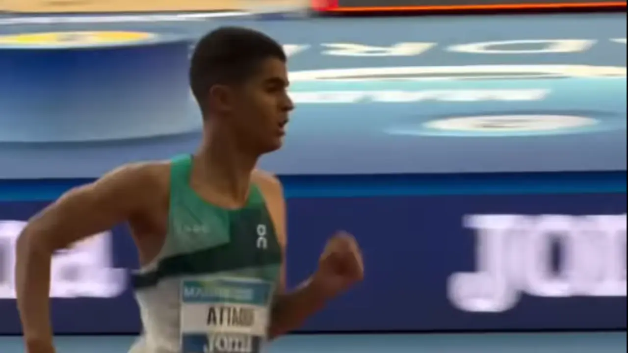 Moha Attaoui durante la prueba. / RRSS