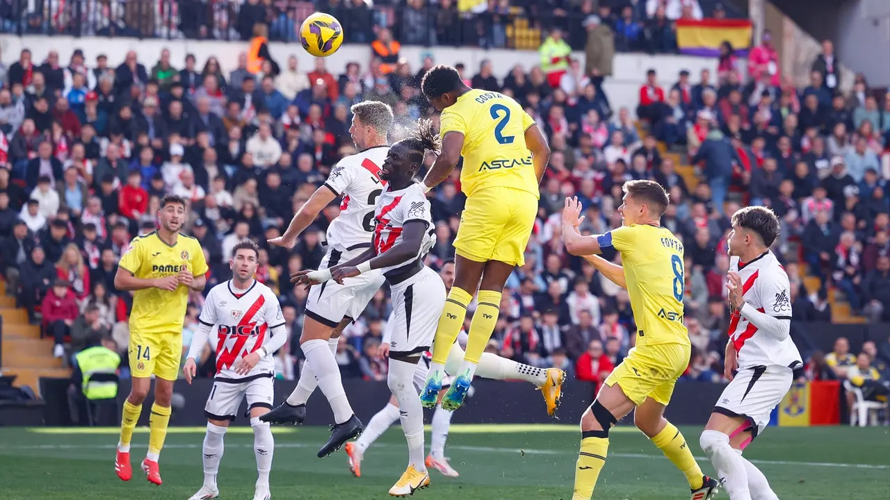Partido entre Rayo Vallecano y Villarreal. / EP