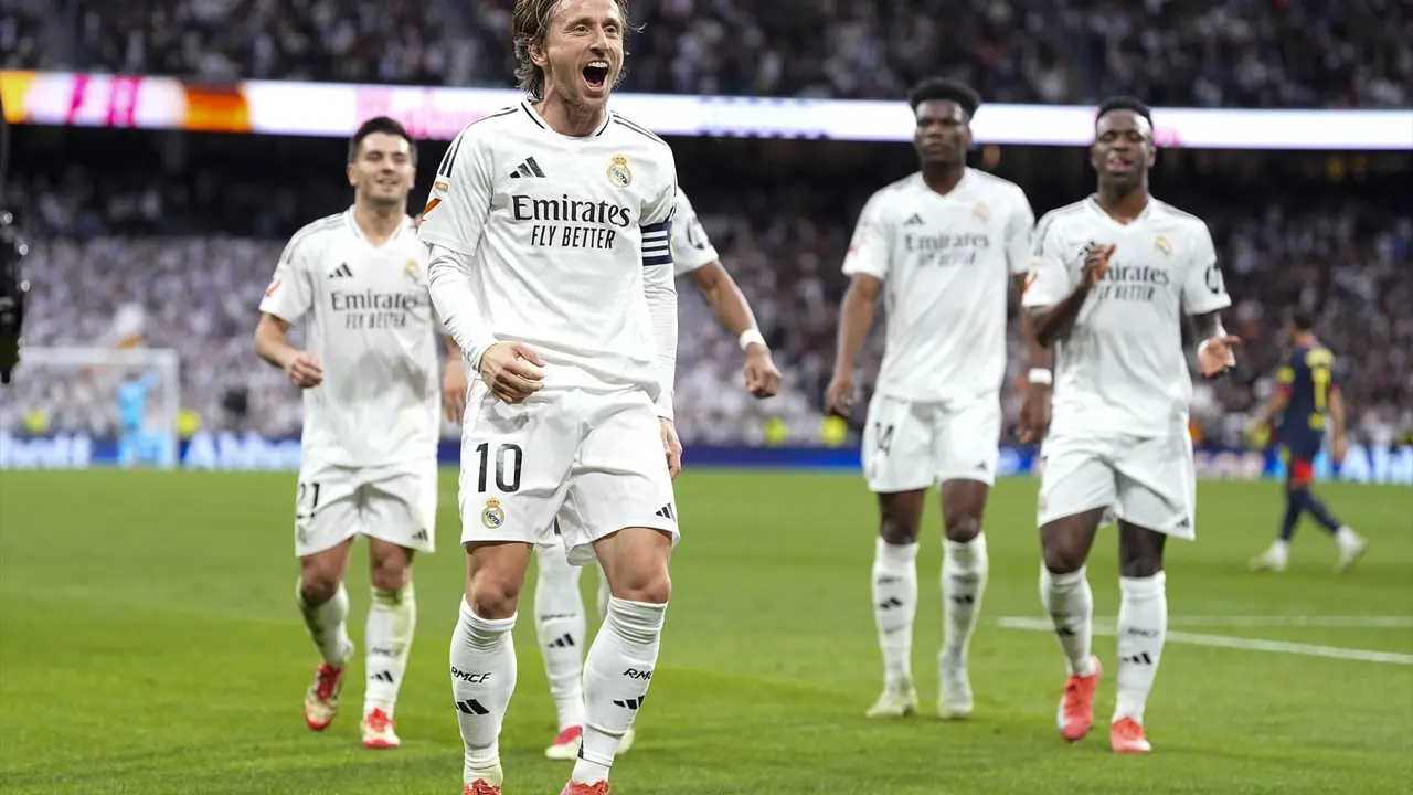 Luka Modric fue el primer goleador del partido. / EP