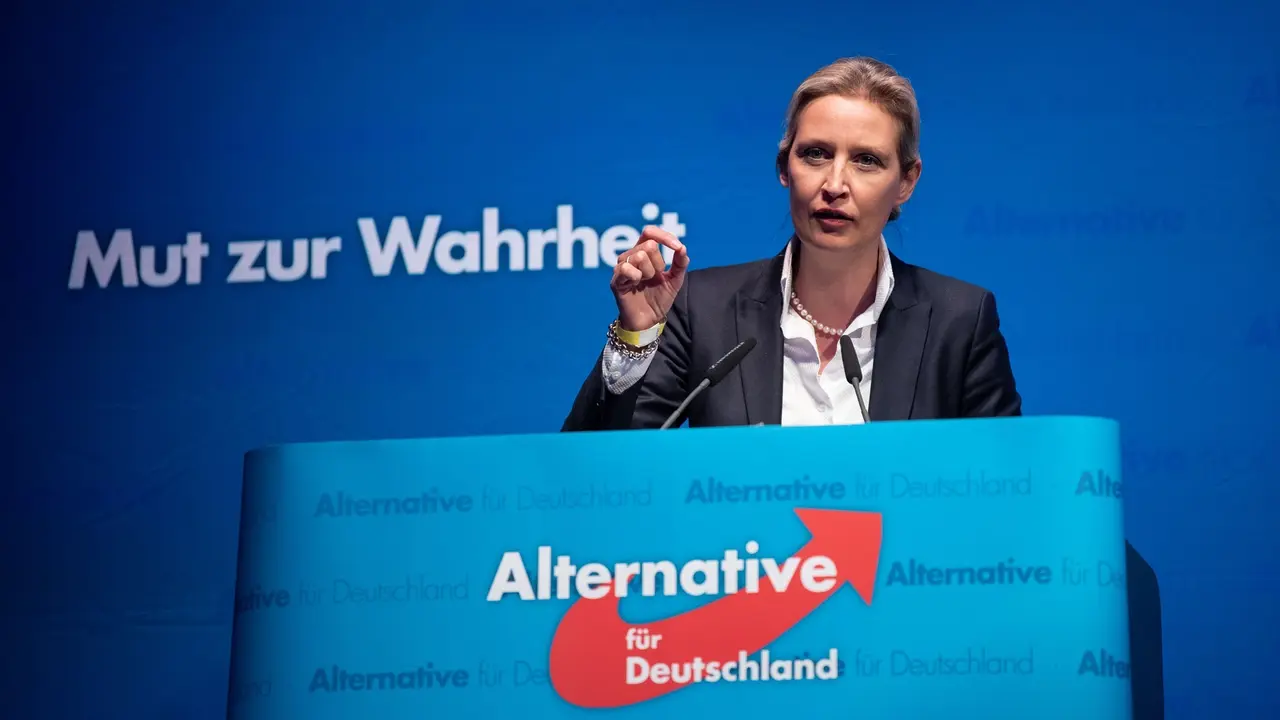 Alice Weidel, presidenta del grupo parlamentario de AfD en el Bundestag.

Foto de archivo

Firma: Marijan Murat / dpa