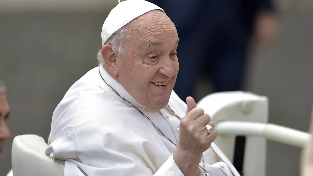 El Papa Francisco durante la proclamaci&oacute;n de nuevos santos de la Iglesia Cat&oacute;lica. / Stefano Spaziani