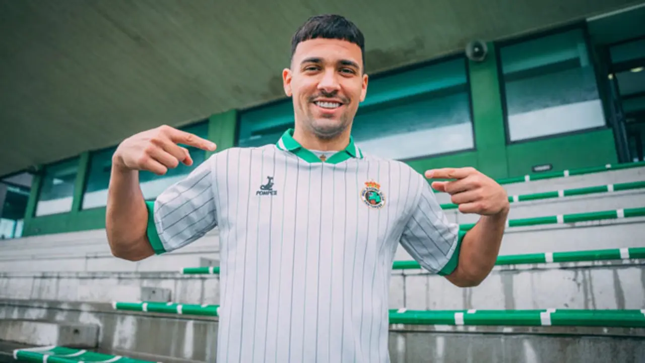 El jugador racinguista, Juan Carlos Arana. / RRC