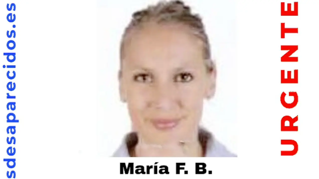 Maria F.B, la persona desaparecida desde el 4 de febrero. / X