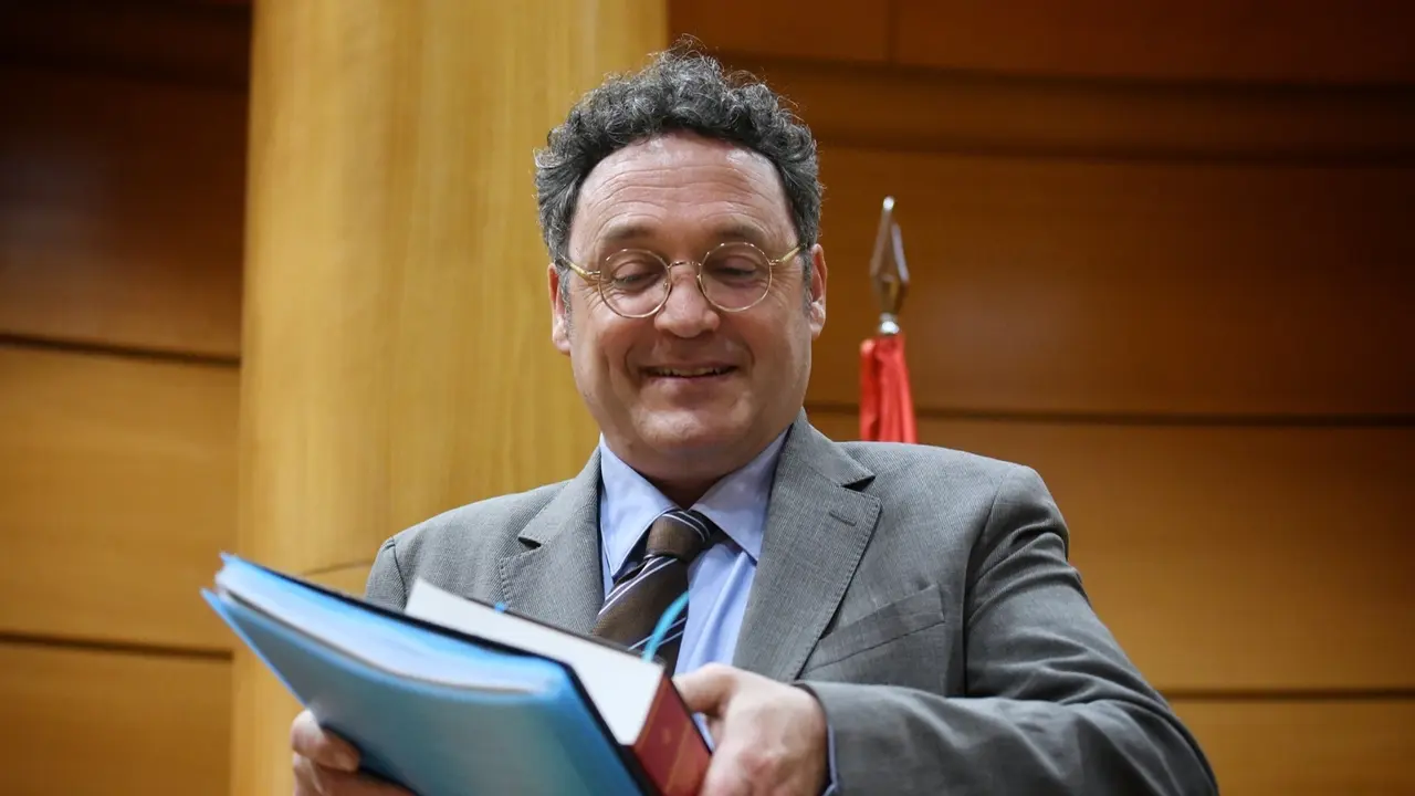 El Fiscal General del Estado, &Aacute;lvaro Garc&iacute;a Ortiz, durante su comparecencia en la Comisi&oacute;n de Justicia. / Fernando S&aacute;nchez
