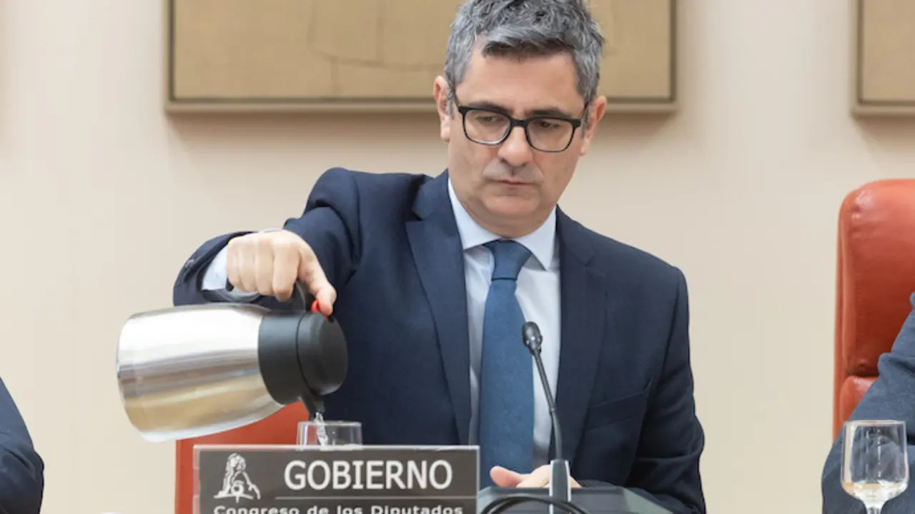 El ministro de la Presidencia Justicia, y Relaciones con las Cortes, F&eacute;lix Bola&ntilde;os. / EP