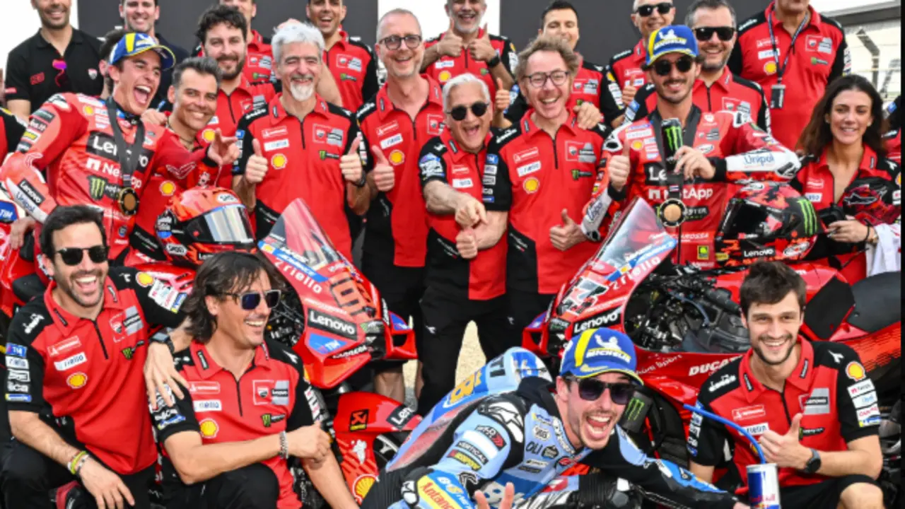 El podio del la esprint de Tailandia. / MOTOGP