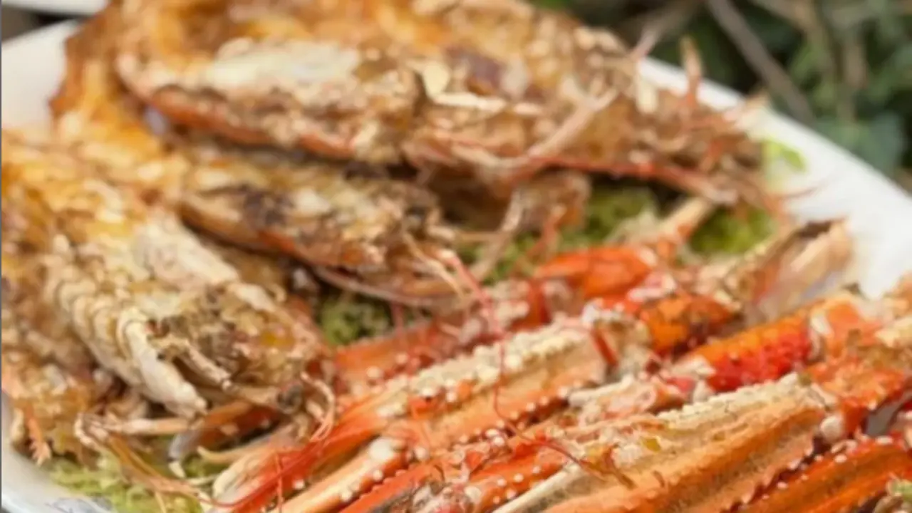 Unas cigalas a la plancha en La Mulata. / La Mulata