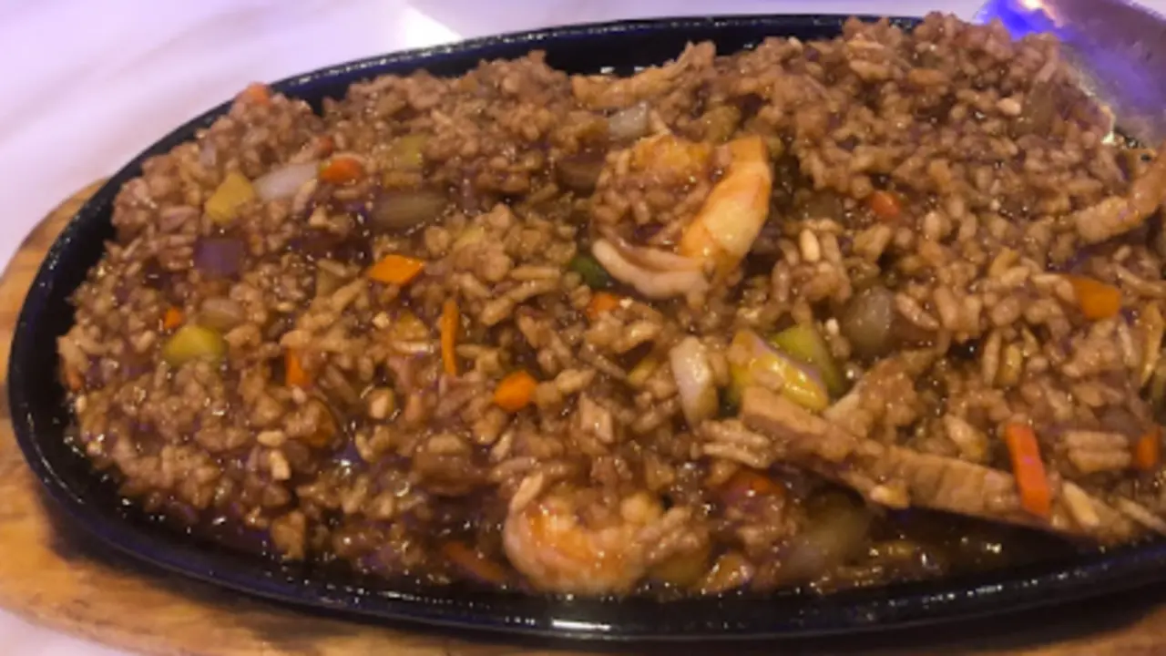 Uno de los platos del restaurante del Palacio Oriental. / A.E.