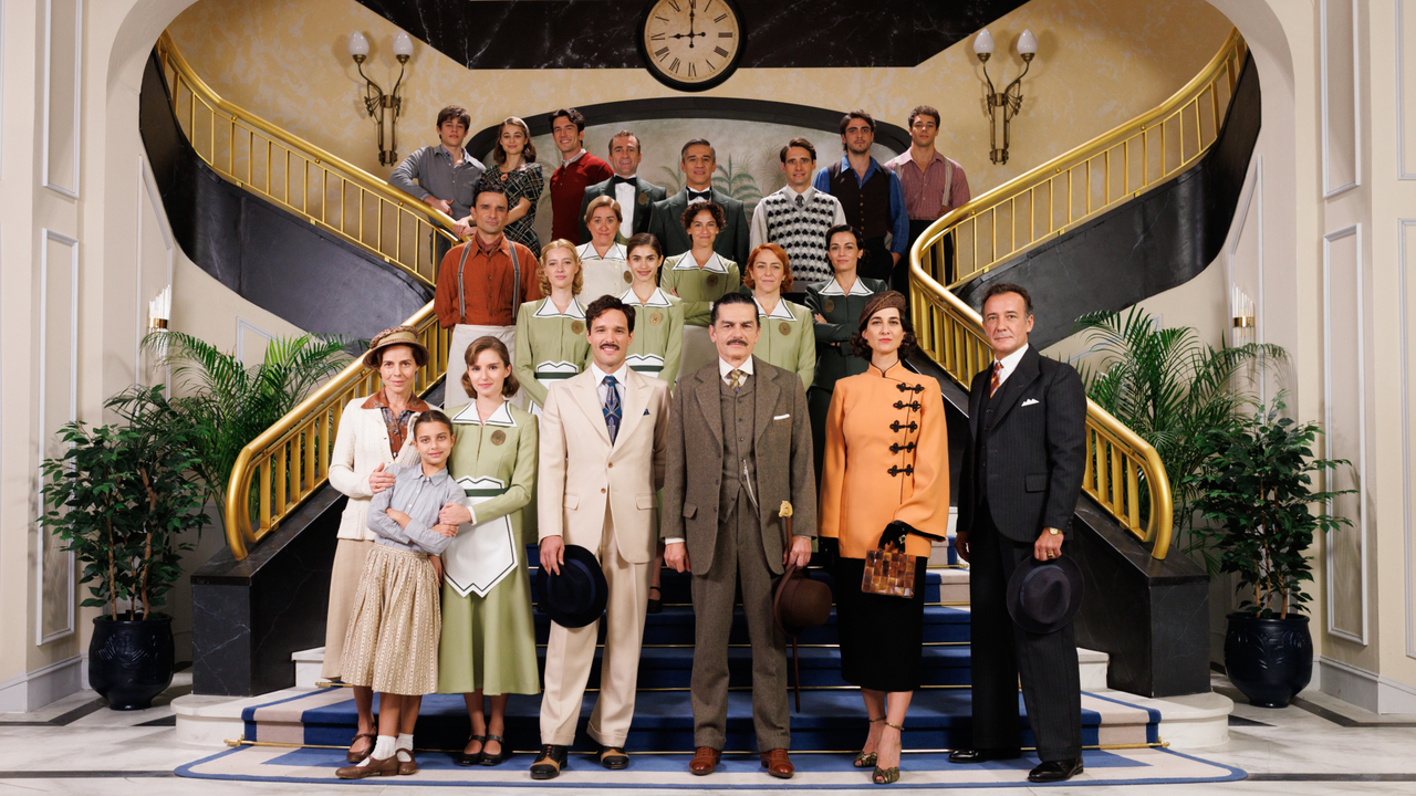 Los personajes de 'La Moderna'. / RTVE