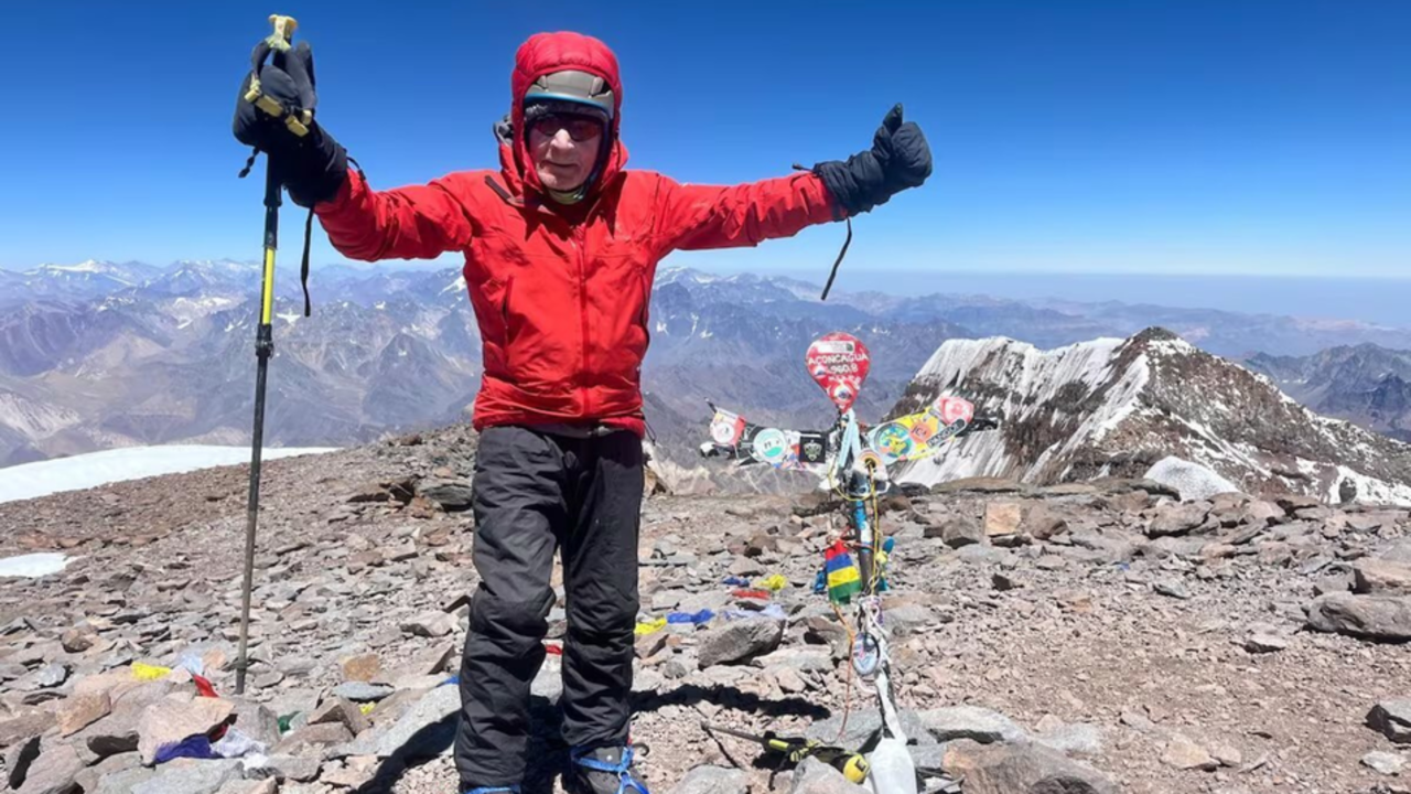 El alpinista Carlos Soria sube a los 86 años al Aconcagua y se prepara para el Manaslu. / Redes Sociales