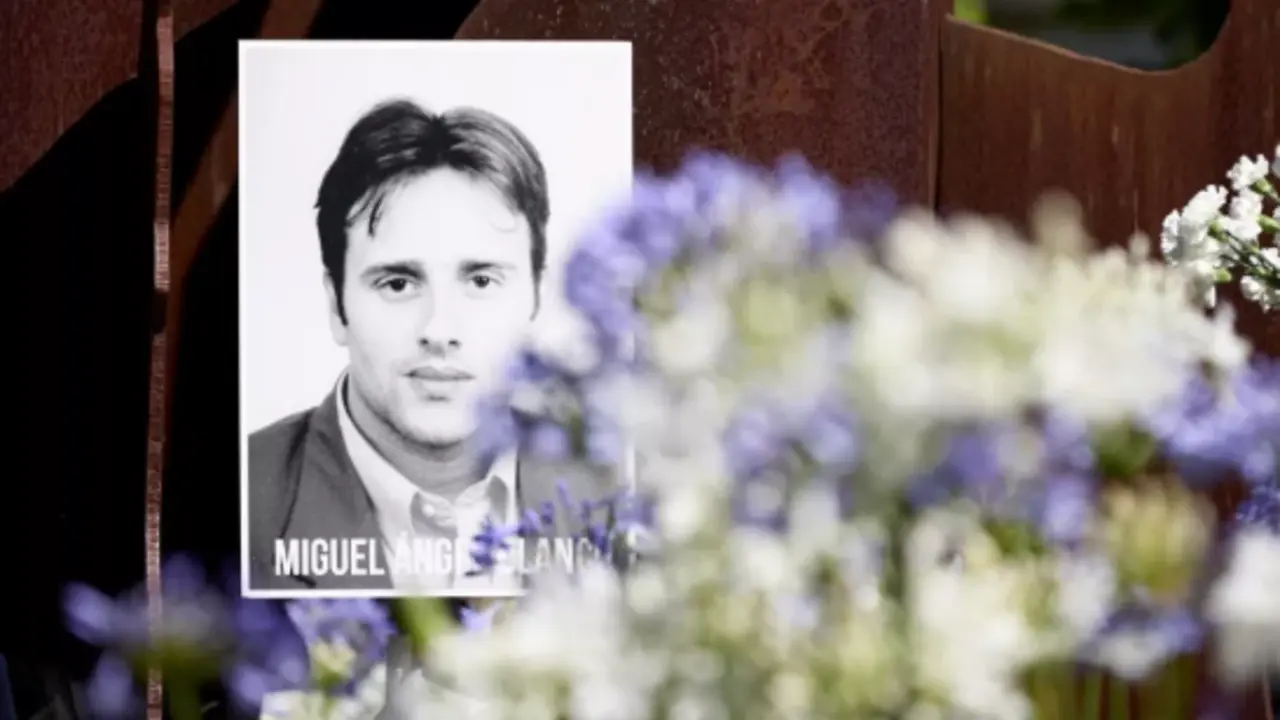 Imagen del concejal del PP Miguel &Aacute;ngel Blanco, durante un homenaje el a&ntilde;o pasado. / EP