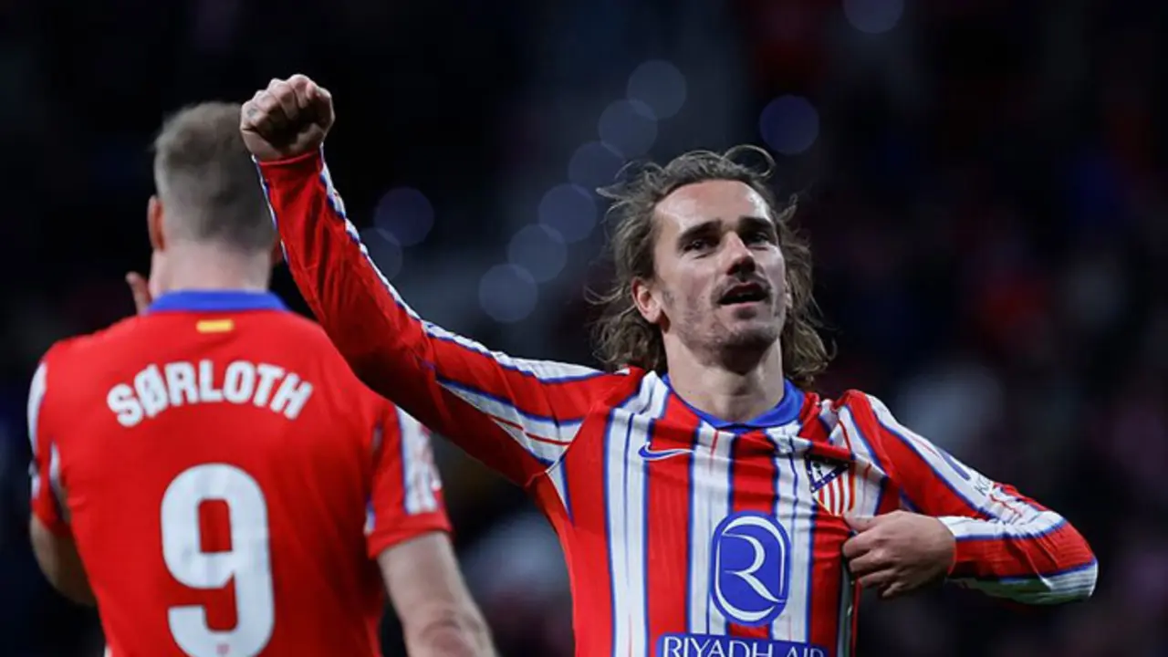 El jugador del Atl&eacute;tico de Madrid, Antoine Griezmann. / x