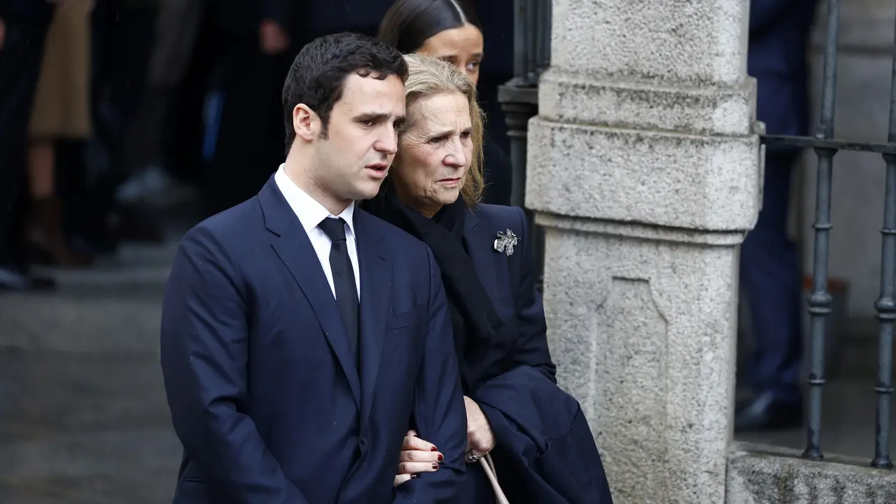 La infanta Elena y sus hijos, Froil&aacute;n y Victoria Federica. EP / Archivo