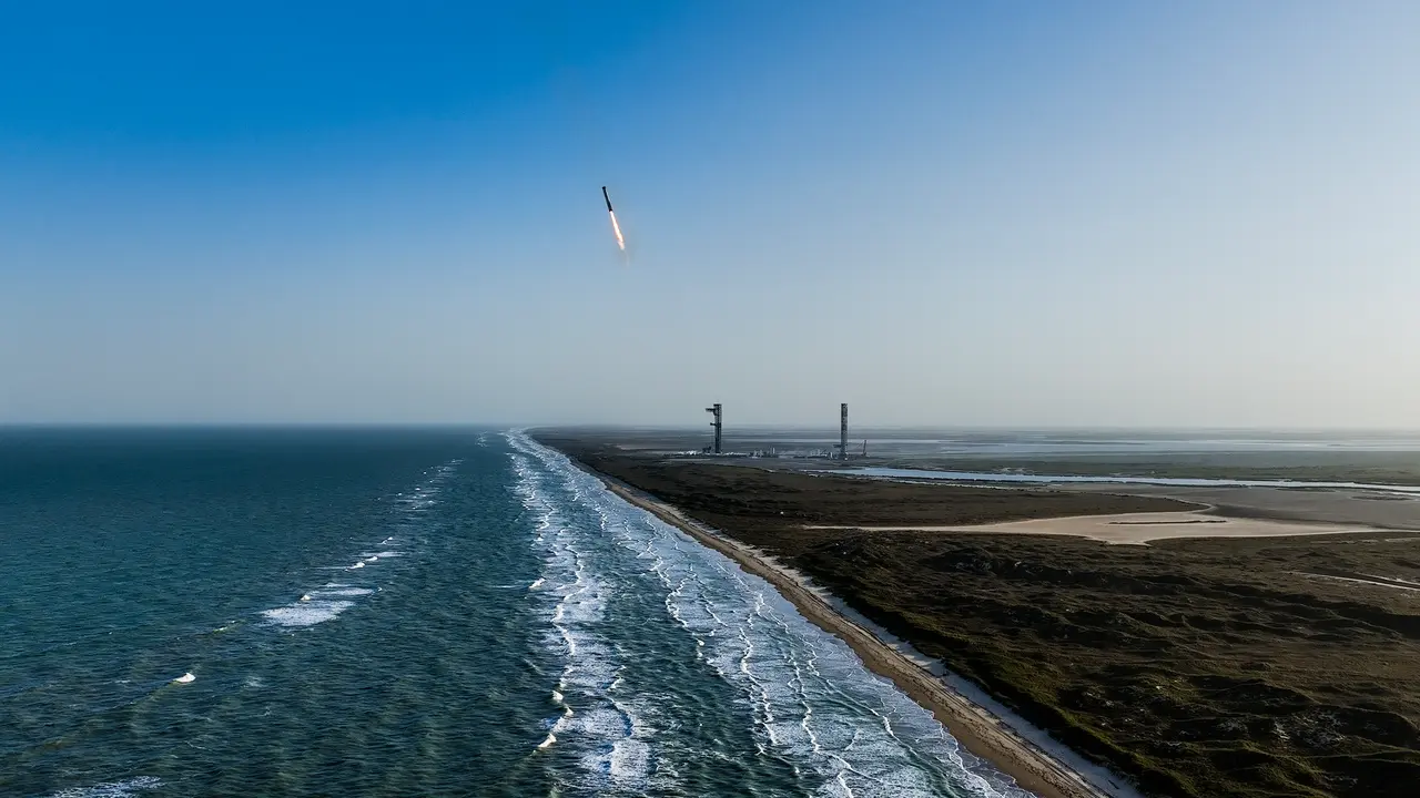 Momento del lanzamiento del cohete de Elon Musk. / SpaceX