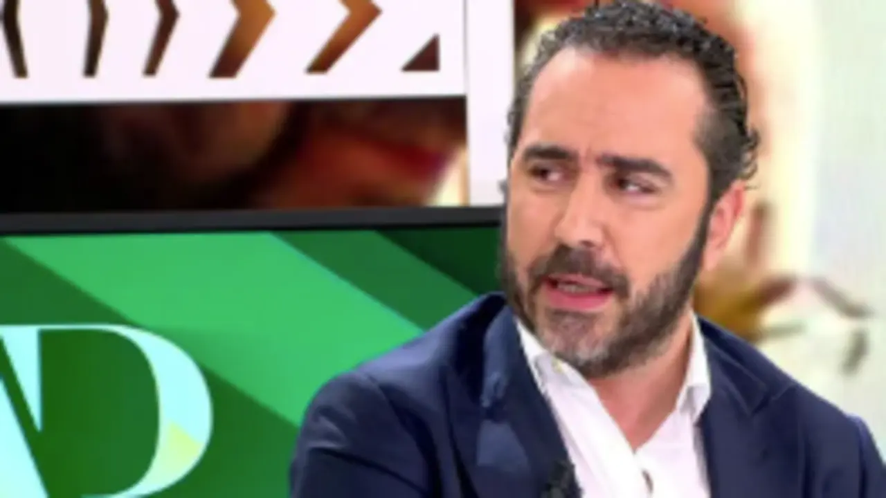 Aldama durante la entrevista con Ana Rosa. / Mediaset