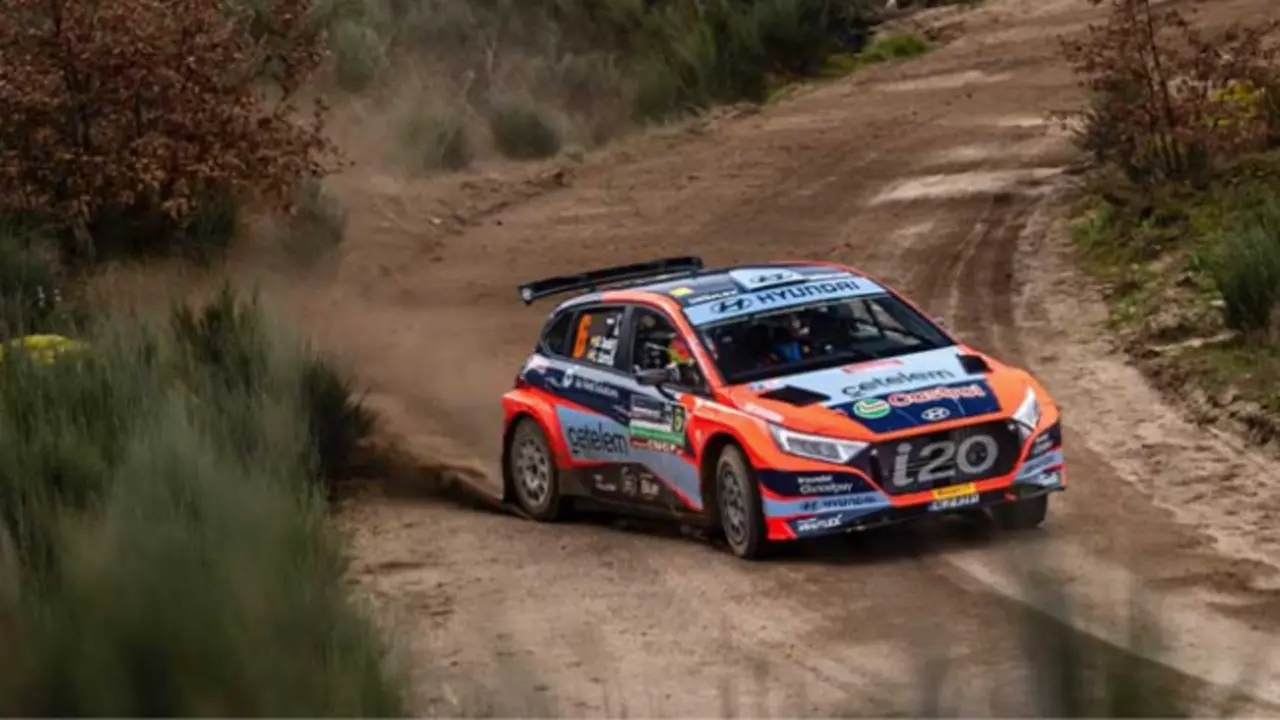 El rally que dio comienzo ayer, coloc&oacute; a Dani Sordo como tercero. / Hyundai Portugal