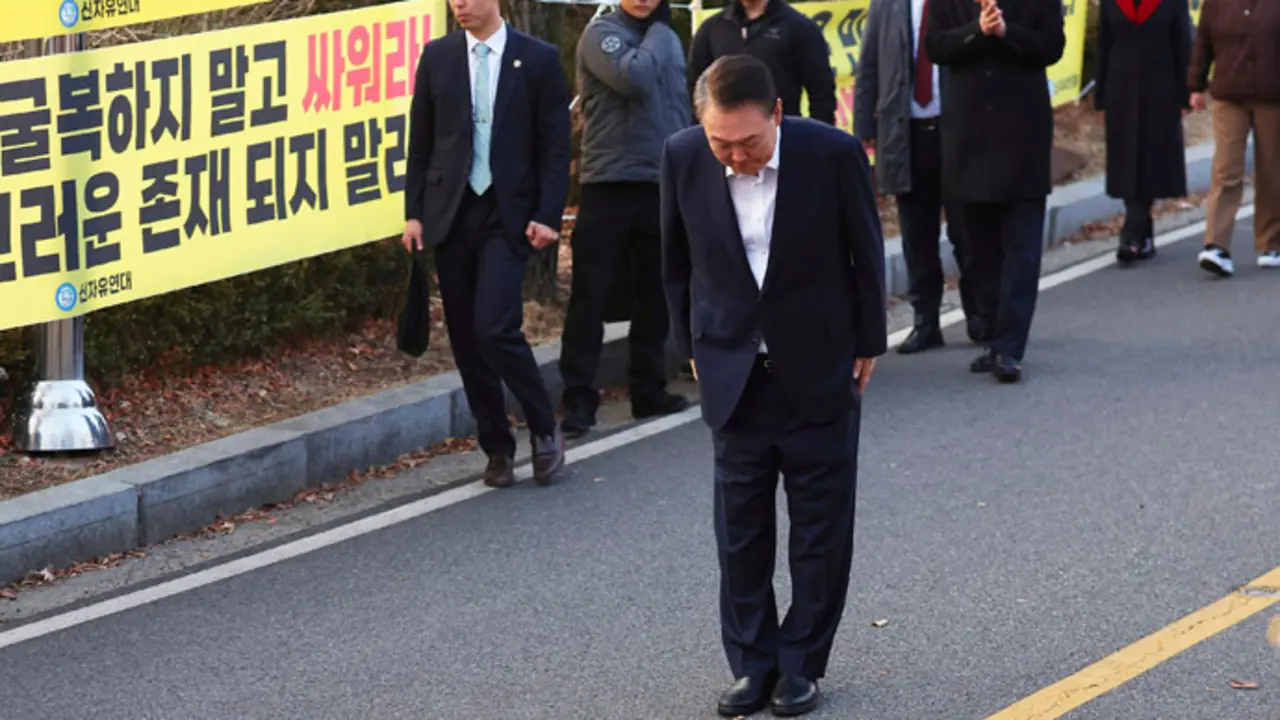 El presidente destituido de Corea del Sur, Yoon Suk Yeol. / x