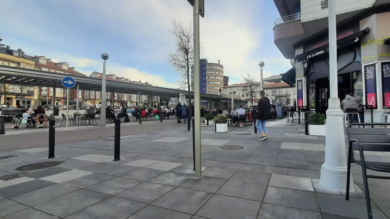 Una de las arterias principales de Torrelavega. / S.D.