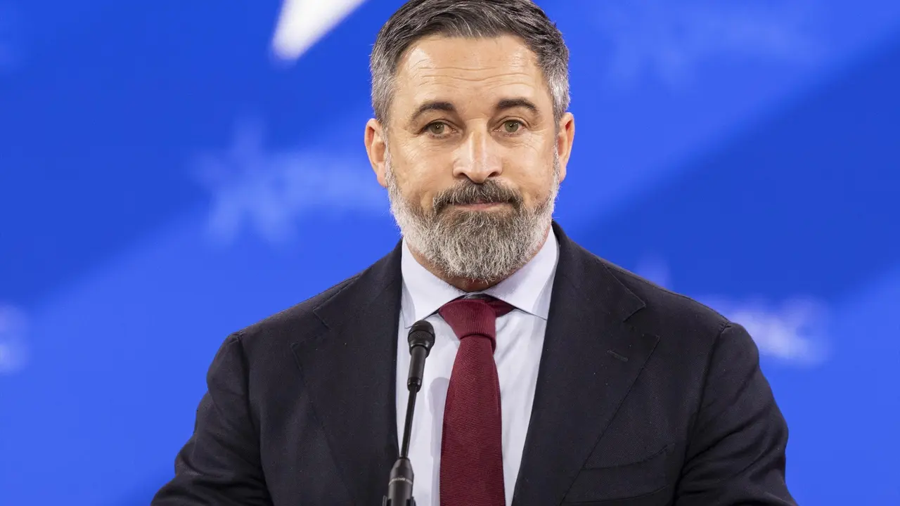 El l&iacute;der de Vox, Santiago Abascal. / Lev Radin
