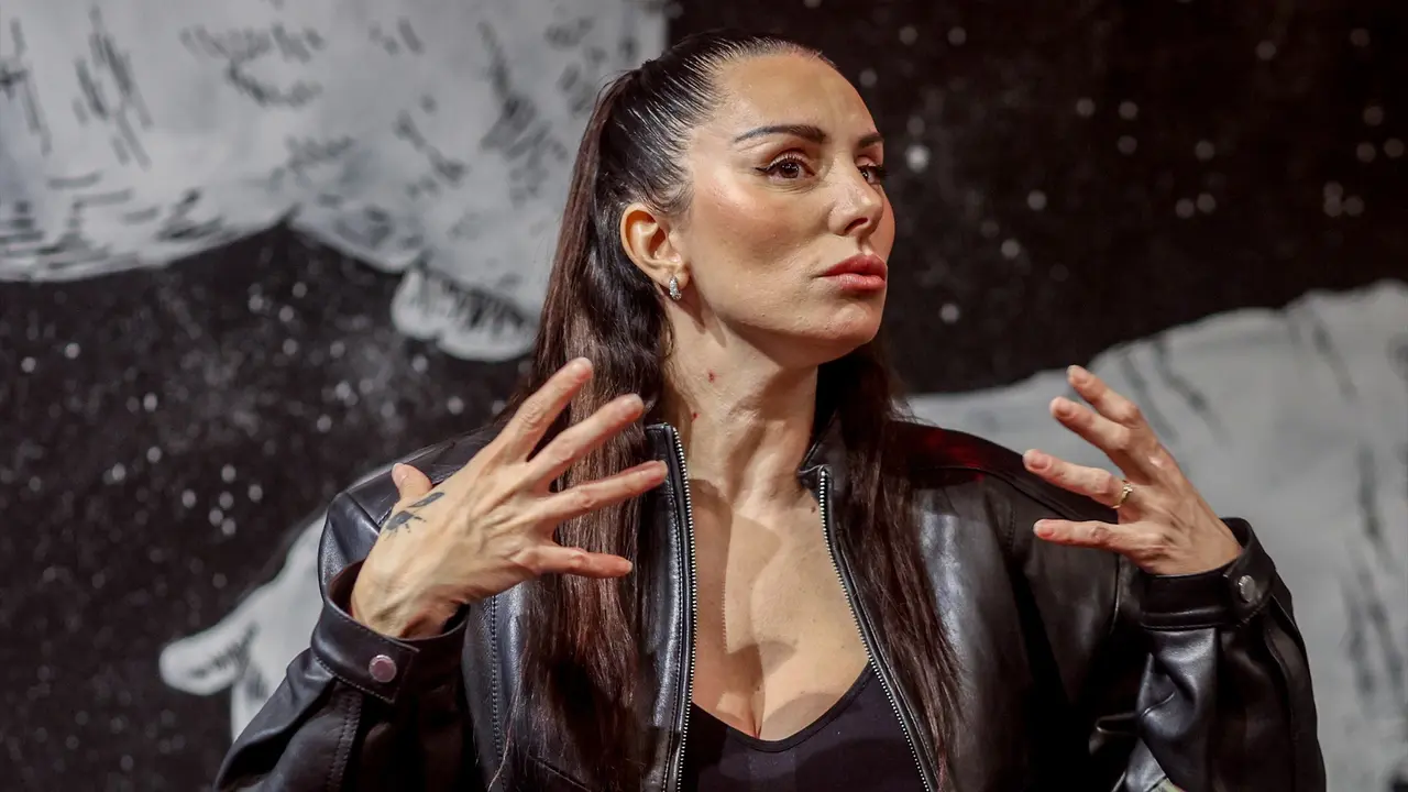 La cantante Mala Rodr&iacute;guez durante una rueda de prensa. / Ricardo Rubio