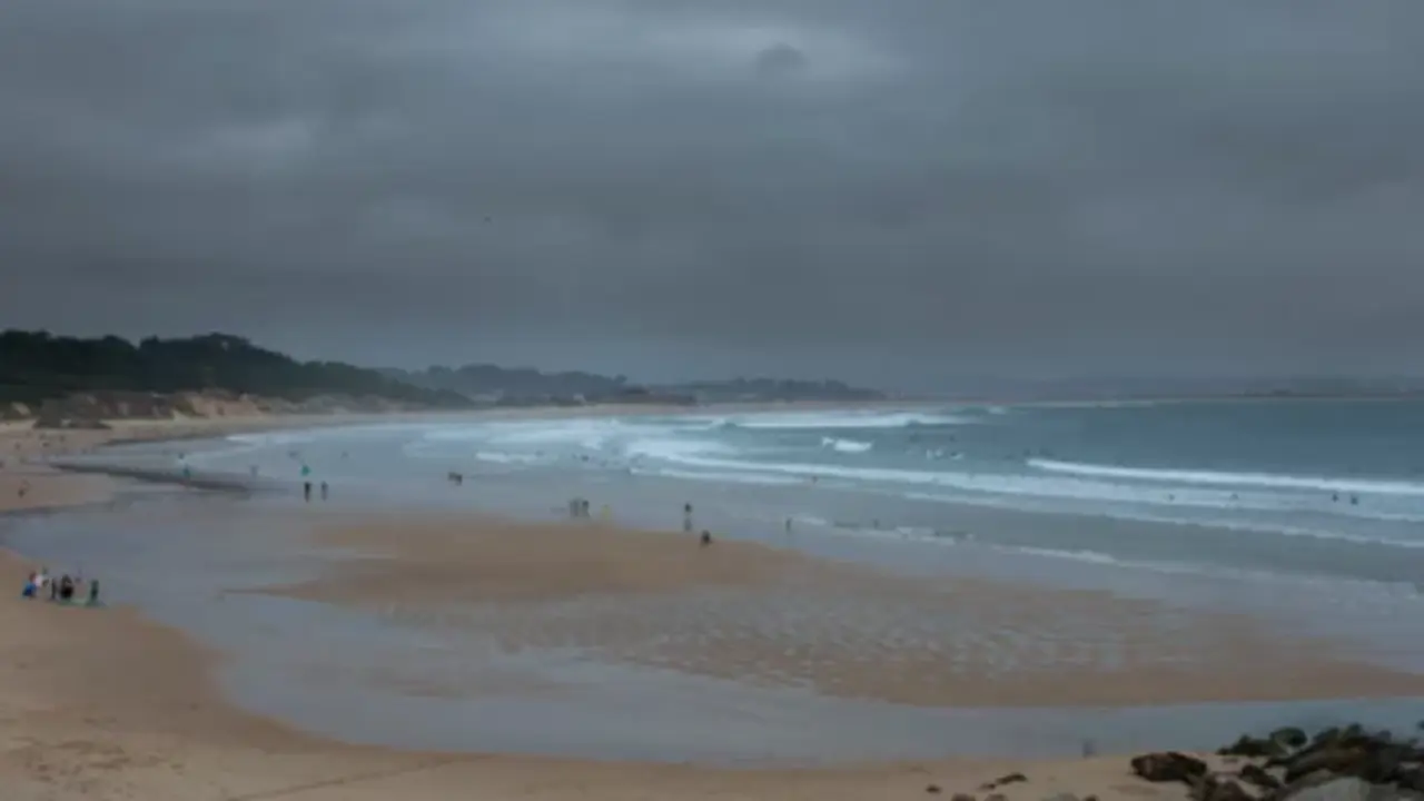 La playa de Loredo. / A.S.P