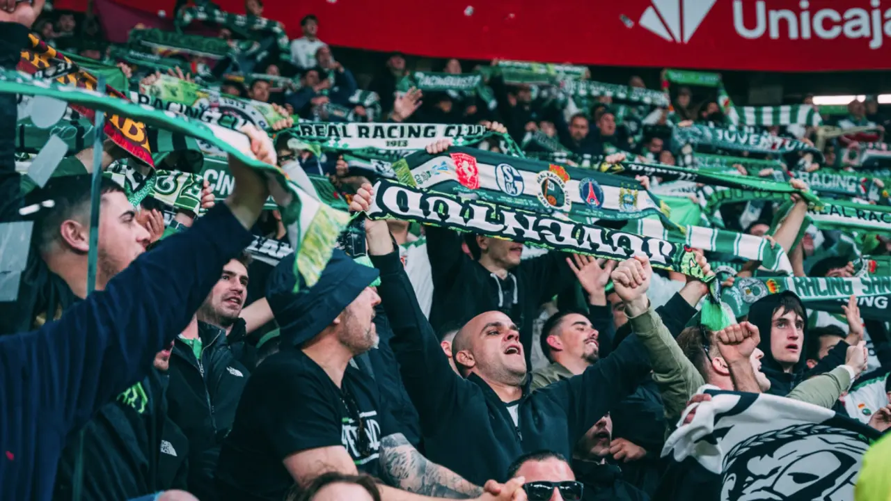 La afici&oacute;n del Racing de Santander. / RRC