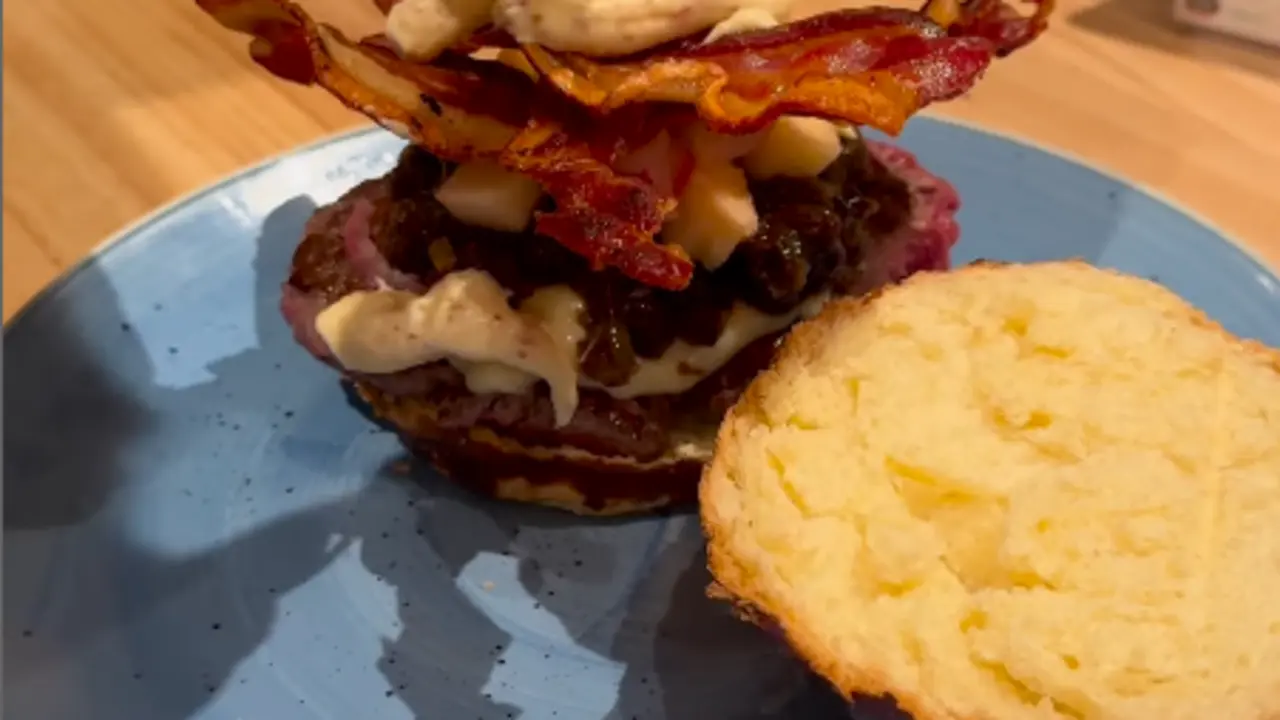 La hamburguesa ganadora del premio. / IG