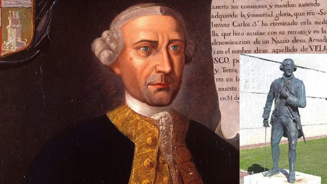 Luis Vicente de Velasco naci&oacute; en Noja, Cantabria, y su nombre qued&oacute; grabado en la historia naval de Espa&ntilde;a. / EP