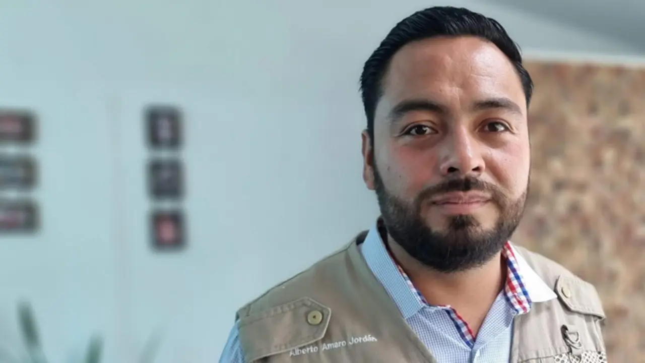 El periodista mexicano Alberto Amaro. / x