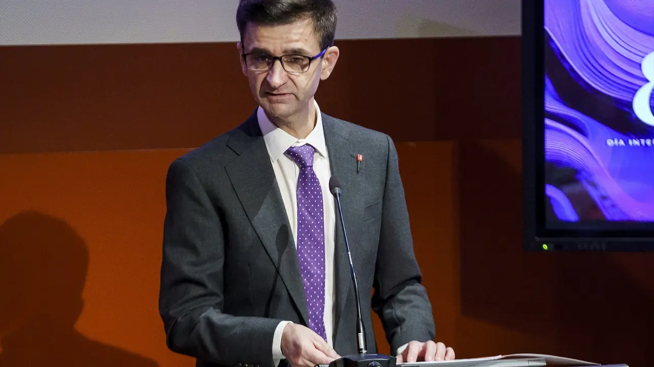 El presidente de la Corporaci&oacute;n RTVE, Jos&eacute; Pablo L&oacute;pez. / A. P&eacute;rez Meca
