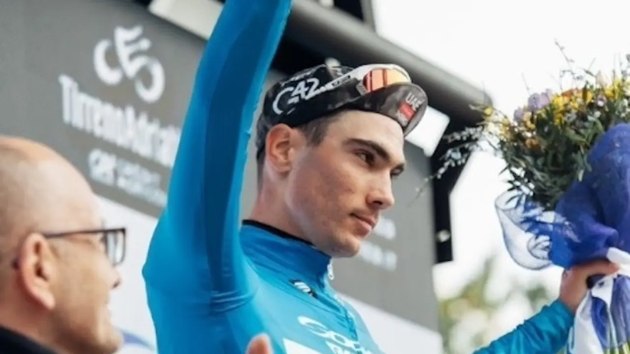 El ciclista espa&ntilde;ol Juan Ayuso (UAE Emirates-XRG). / EP