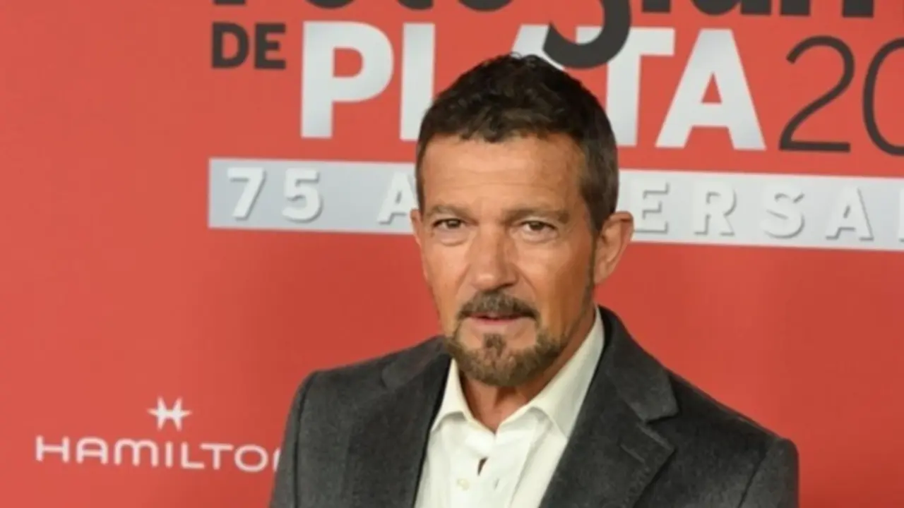 El actor Antonio Banderas durante una alfombra roja. Jos&eacute; Oliva